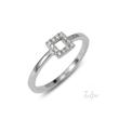 Swarovski kristály körbe köves gyűrű Swarovski kristály körbe köves gyűrű